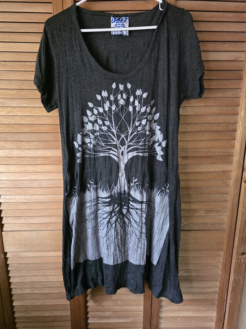 Women’s Black Tree Graphic Dress